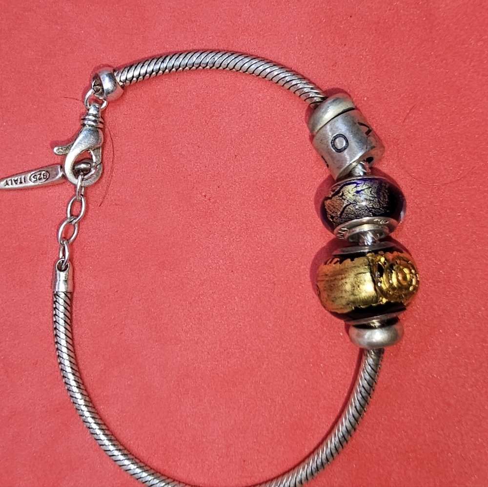 Bacio sterling silver bracelet